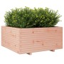 Jardinera madera maciza de abeto Douglas 100x100x49,5 cm en Macetas y jardineras | Comprar online en Foru.es