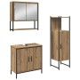 Conjunto de Muebles de Baño de 3 Piezas Roble Artesanal Madera Técnica de , Muebles de baño - Ref: Foro24-3334368, Precio: 17...