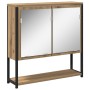 Set de Muebles de Baño de 3 Piezas en Madera de Roble Artesanal de , Muebles de baño - Ref: Foro24-3334371, Precio: 167,88 €,...