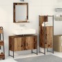 Conjunto de Muebles de Baño de 3 Piezas de en Madera Vieja | Foro24.es | Tu tienda online para hogar, jardín y más Foro24.es