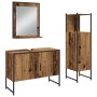 Conjunto de Muebles de Baño de 3 Piezas de en Madera Vieja | Foro24.es | Tu tienda online para hogar, jardín y más Foro24.es