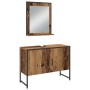 Conjunto de Muebles de Baño de 3 Piezas de en Madera Vieja | Foro24.es | Tu tienda online para hogar, jardín y más Foro24.es