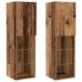 Unidad de Pared para TV 8 Piezas con LED Madera Vieja Madera Elaborada de , Muebles TV - Ref: Foro24-3334380, Precio: 329,08 ...