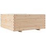 Jardinera madera maciza de pino 110x110x49,5 cm en Macetas y jardineras | Comprar online en Foru.es