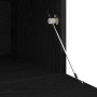 Unidades de TV de 8 piezas con LED Roble Negro Madera de Buena Calidad | Foro24.es | Tu tienda online para hogar, jardín y más Foro24.es