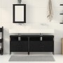 Juego de Muebles de Baño de 3 Piezas en Madera Elaborada de Roble Negro | Foro24.es | Tu tienda online para hogar, jardín y más Foro24.es