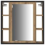 Conjuntito de tocador de 3 piezas en roble ahumado de madera ingenierizada de , Muebles de baño - Ref: Foro24-3334394, Precio...