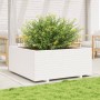 Jardinera madera maciza de pino blanco 110x110x49,5 cm en Macetas y jardineras | Comprar online en Foru.es