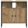 Set de tocador de 3 piezas color roble marrón de madera hecha de , Muebles de baño - Ref: Foro24-3334396, Precio: 161,86 €, D...