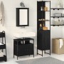 Juego de Muebles de Baño de 3 Piezas en Madera de Roble Negro | Foro24.es | Tu tienda online para hogar, jardín y más Foro24.es