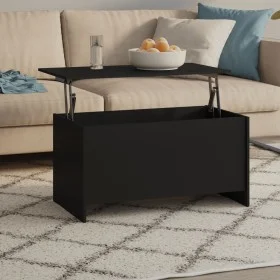 Couchtisch aus schwarzem Sperrholz, 102 x 55,5 x 52,5 cm von vidaXL, Couchtisch - Ref: Foro24-809666, Preis: 69,96 €, Rabatt: %
