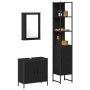Juego de Muebles de Baño de 3 Piezas en Madera de Roble Negra | Foro24.es | Tu tienda online para hogar, jardín y más Foro24.es
