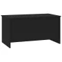 Mesa de centro madera contrachapada negra 102x55,5x52,5 cm de vidaXL, Mesas de centro - Ref: Foro24-809666, Precio: 69,96 €, ...