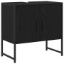 Conjunto de Muebles de Baño de 4 Piezas en Roble Negro de Madera Ingenierizada | Foro24.es | Tu tienda online para hogar, jardín y más Foro24.es