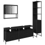 Conjunto de Muebles de Baño de 4 Piezas Roble Negro Madera Elaborada | Foro24.es | Tu tienda online para hogar, jardín y más Foro24.es