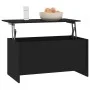 Mesa de centro madera contrachapada negra 102x55,5x52,5 cm de vidaXL, Mesas de centro - Ref: Foro24-809666, Precio: 69,96 €, ...