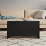 Mesa de centro madera contrachapada negra 102x55,5x52,5 cm de vidaXL, Mesas de centro - Ref: Foro24-809666, Precio: 70,59 €, ...