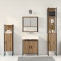 Conjunto de Muebles de Baño de 4 Piezas de Madera de Roble Artesanal de de , Muebles de baño - Ref: Foro24-3334413, Precio: 2...