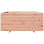 Jardinera madera maciza de abeto Douglas 110x110x49,5 cm en Macetas y jardineras | Comprar online en Foru.es