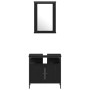 Conjunto de Muebles de Baño de 4 Piezas en Roble Negro | Foro24.es | Tu tienda online para hogar, jardín y más Foro24.es