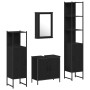 Conjunto de Muebles de Baño de 4 Piezas Roble Negro Madera Resistente | Foro24.es | Tu tienda online para hogar, jardín y más Foro24.es