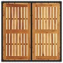 Conjunto de Comedor de Jardín de 7 piezas con Cojines Beige de Ratán Polipropileno de , Sillas de jardín - Ref: Foro24-333492...