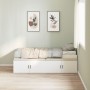Base de cama de almacenamiento Blanca 100x200 cm de , Camas y somieres - Ref: Foro24-3335181, Precio: 200,39 €, Descuento: -5%%
