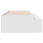 Base de cama de almacenamiento Blanca 100x200 cm de , Camas y somieres - Ref: Foro24-3335181, Precio: 200,39 €, Descuento: -5%%
