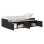 Estructura de Cama Roble Negro 100x200 cm | Foro24.es | Tu tienda online para hogar, jardín y más Foro24.es