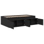 Estructura de Cama Roble Negro 100x200 cm | Foro24.es | Tu tienda online para hogar, jardín y más Foro24.es
