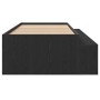 Estructura de Cama Roble Negro 100x200 cm | Foro24.es | Tu tienda online para hogar, jardín y más Foro24.es