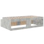 Estructura de Cama Gris Concreto 100x200 cm | Foro24.es | Tu tienda online para hogar, jardín y más Foro24.es
