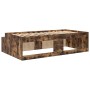 Cama con Almacenamiento Roble Ahumado 100x200 cm | Foro24.es | Tu tienda online para hogar, jardín y más Foro24.es