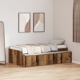 Comprar Cama de Almacenamiento Madera Envejecida
