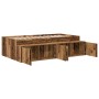 Cama de Almacenamiento Madera Envejecida 100x200 cm | Foro24.es | Tu tienda online para hogar, jardín y más Foro24.es