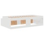 Marco de cama con almacenamiento Blanco 90x200 cm de , Camas y somieres - Ref: Foro24-3335189, Precio: 198,20 €, Descuento: -5%%
