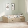 Estructura de cama de almacenamiento Roble Sonoma 90x200 cm | Foro24.es | Tu tienda online para hogar, jardín y más Foro24.es
