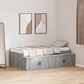 Comprar Estructura de Cama de Almacenamiento Gris
