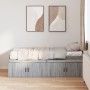Estructura de Cama de Almacenamiento Gris Sonoma 90 x 200 cm | Foro24.es | Tu tienda online para hogar, jardín y más Foro24.es