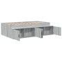 Estructura de Cama de Almacenamiento Gris Sonoma 90 x 200 cm | Foro24.es | Tu tienda online para hogar, jardín y más Foro24.es