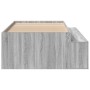Estructura de Cama de Almacenamiento Gris Sonoma 90 x 200 cm | Foro24.es | Tu tienda online para hogar, jardín y más Foro24.es