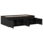 Estructura de Cama de Almacenamiento Roble Negro 80x200 cm | Foro24.es | Tu tienda online para hogar, jardín y más Foro24.es