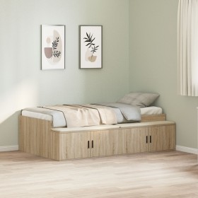 Comprar Marco de cama de almacenamiento Roble de
