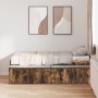 Marco de Cama con Almacenamiento Roble Ahumado 80x200 cm | Foro24.es | Tu tienda online para hogar, jardín y más Foro24.es