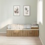 Estructura de Cama de Almacenamiento Roble Artesanal 80x200 cm | Foro24.es | Tu tienda online para hogar, jardín y más Foro24.es