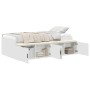 Estructura de Cama de Almacenamiento Blanca 90x190 cm | Foro24.es | Tu tienda online para hogar, jardín y más Foro24.es