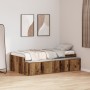 Marco de Cama de Almacenamiento Madera Antigua 90x190 cm | Foro24.es | Tu tienda online para hogar, jardín y más Foro24.es