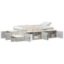 Estructura de Cama de Almacenamiento Gris Concreto 100x200 cm | Foro24.es | Tu tienda online para hogar, jardín y más Foro24.es