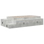 Estructura de Cama de Almacenamiento Gris Concreto 100x200 cm | Foro24.es | Tu tienda online para hogar, jardín y más Foro24.es