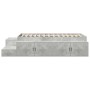 Estructura de Cama de Almacenamiento Gris Concreto 100x200 cm | Foro24.es | Tu tienda online para hogar, jardín y más Foro24.es